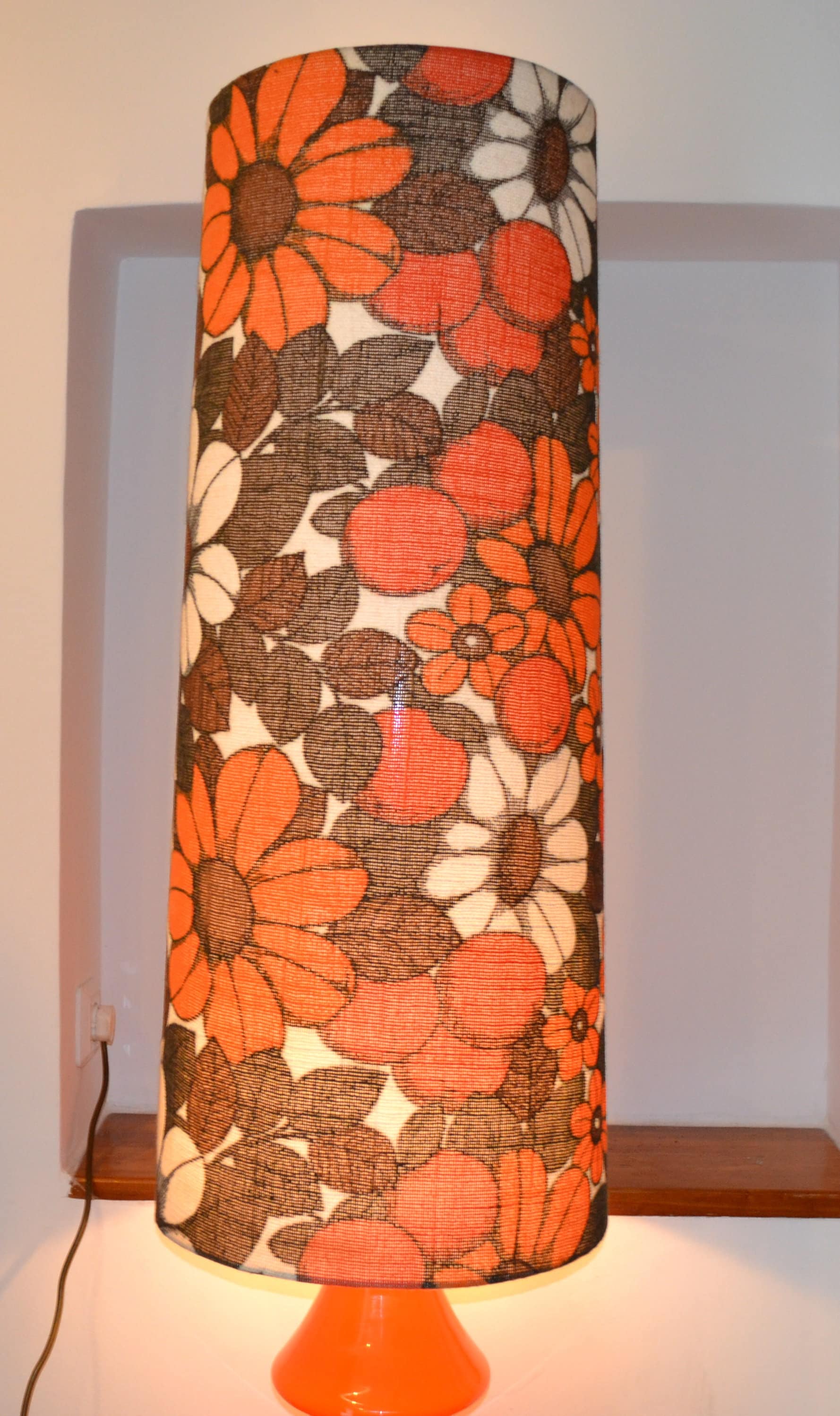 Vintage Floor Lamp 70s Seventies Retro Mid Century Space Age Lamb
