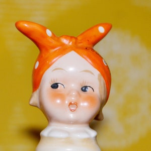 Vintage ceramic wine bottle stopper by Hummel 50s Retro Mid Century Rockabella Rockabilly Fifties