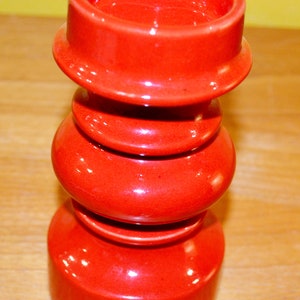 Vintage ceramic candle holder by Gallo, 1970s, WGK, retro, mid-century, shabby chic, country style.