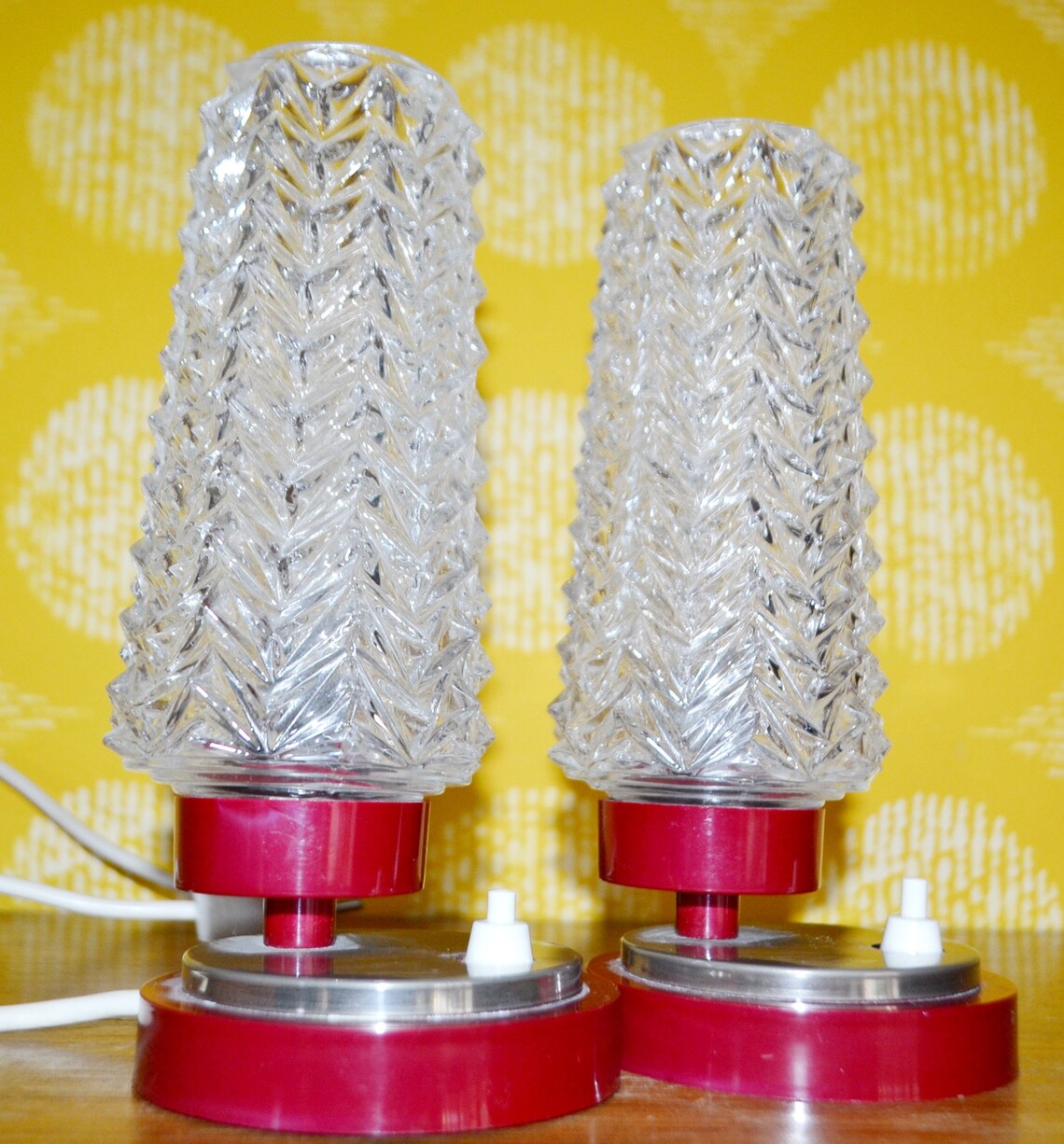 Vintage Tisch  Lampe  70er Jahre   Retro  Mid Century  Seventies Lamb  Space Age  Lamp, foto 3 di 5