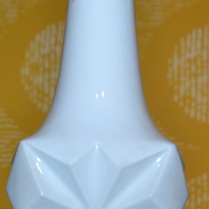 Vintage Ceramic Vase Op Art by Schuhmann Arzberg Retro Seventies Mid Century Space Age WGK 70s