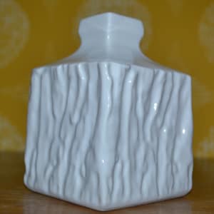 Vintage Vase SGRAFO modern 70s Porcelain Retro Design Peter Müller Mid Century Space Age OP Art