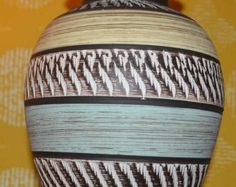 Vintage Keramik  Vase   50er Jahre   Rockabella    Retro  Mid Century  WGK   Fifties  Landhausstil  Shabby Chic