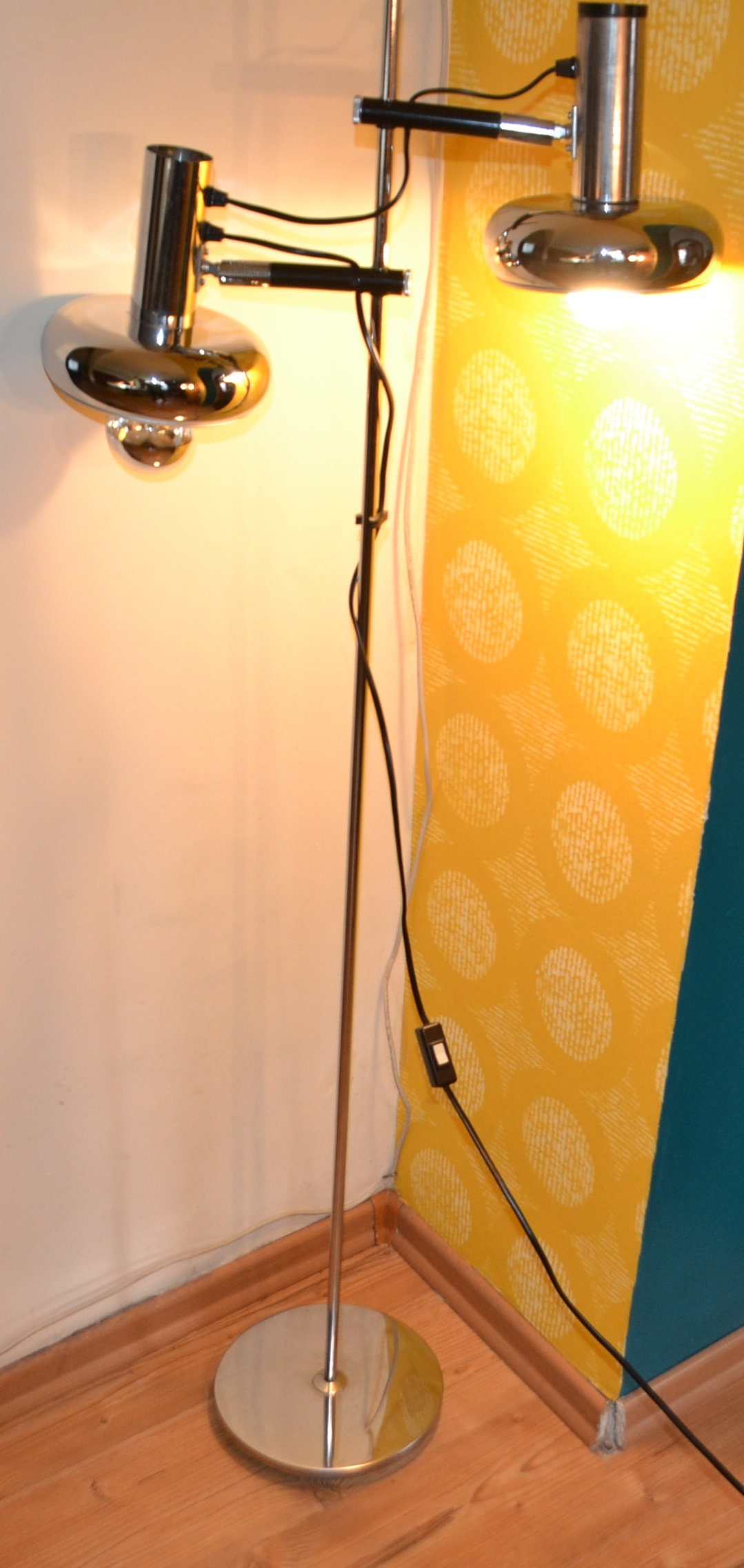 Vintage Studio Chrome Stehlampe Seventies 70er Jahre | Etsy