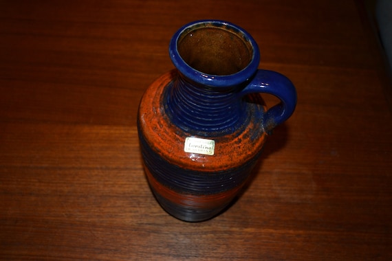 Carstens Tönnieshofによるヴィンテージ陶器の花瓶、Fat Lavaデザイン