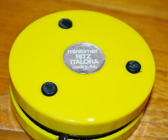 美しいヴィンテージのリッツ・イタローラ製ミニタイマー、イタリア製