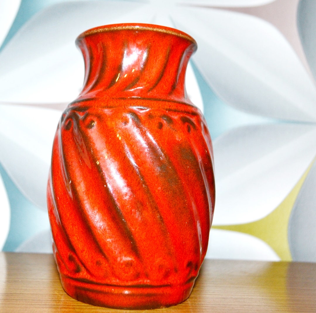 Beautiful Vintage Ceramic Vase by Carstens From the 70's Model 1225/15