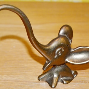 Vintage brass figure by Walter Bosse /Herta Baller elephant 70s design classic retro mid century shabby chic country style