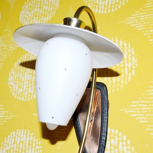 Vintage wall light / lamp 50s retro rockabilly mid century