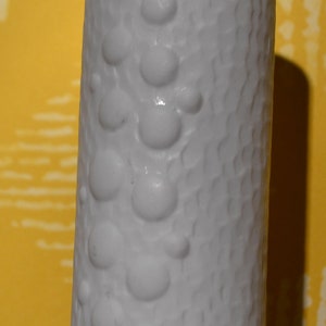 Vintage Ceramic Vase OP Art 70s Retro Design Mid Century Space Age WGK WGP