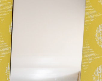 Vintage wall mirror from the 1950s, retro rockabilly, mid-century mirror, beveled edge, shabby chic, country style