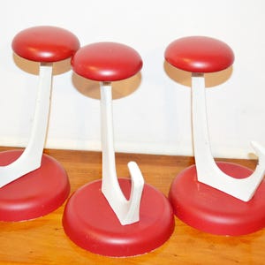 Vintage Wardrobe Hooks 70s Retro Mid Century Shabby Chic Country Style Furniture Wardrobe