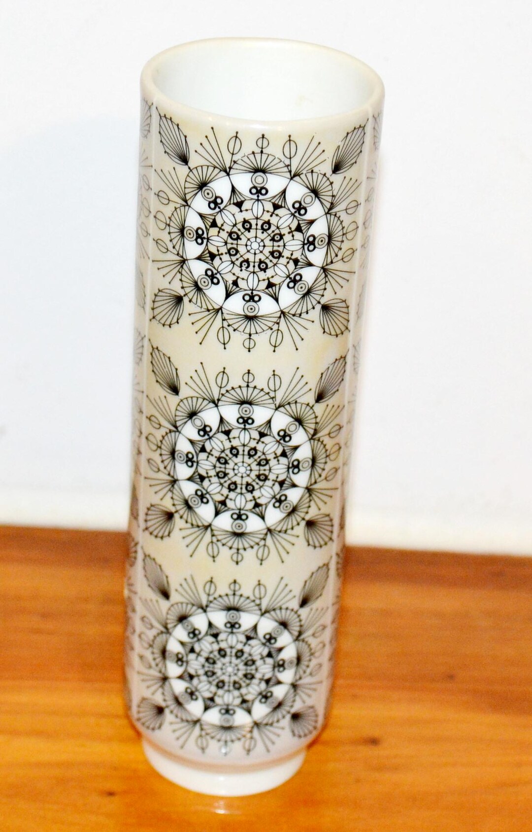 花瓶　フッチェンロイター フッチェンロイター LEONARD PARIS 花文様の花瓶 DECORE LOUXOR 箱付