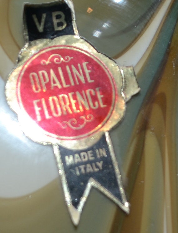 オパリンフローレンスのヴィンテージ花瓶 70年代デザインのクラシック