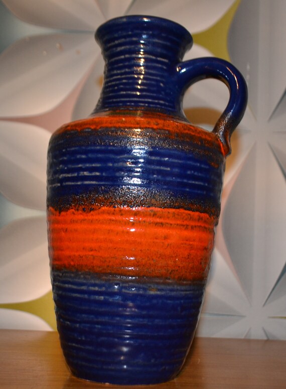 Carstens Tönnieshofによるヴィンテージ陶器の花瓶、Fat Lavaデザイン