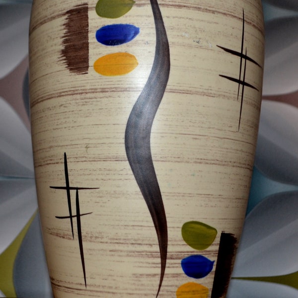 Vintage vase Bay 50s 30 cm fifties ceramic design wgp
