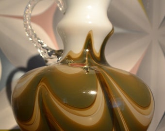 オパリンフローレンスのヴィンテージ花瓶 70年代デザインのクラシック