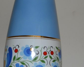 Vase Vintage En Porcelaine Lubiana – Motifs Floraux & Tulipes, Parfait Pour Votre Déco Table
