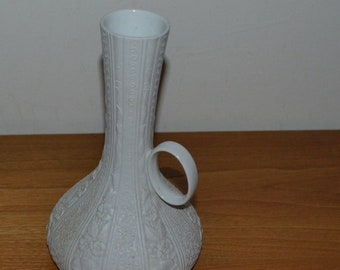 Porzellan Vase Weiss von Edelstein Bavaria