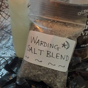 Warding Salt Blend Voor het versterken van afdelingen en beschermende cirkels