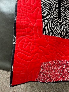 Zebra Lap Quilt 62.5 X 75.5 - Etsy