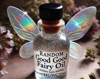 Random Good Good Fairy Oil (Spiritual / Conjure Fairy Oil) Hoodoo, Witchcraft, Voodoo