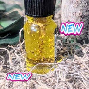 Witches Grass Fairy Oil | Spiritual Conjure Oil for Protection, Cleansing, Block Breaking & Spiritual Power (Hoodoo, Voodoo, Witchcraft)