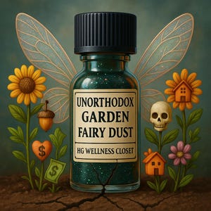 Unorthodox Garden Fairy Dust | Witchcraft Hoodoo Conjure Powder for Protection, Energy Clearing, Resilience & Survival Magic (Voodoo Spells)