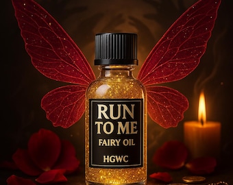 Run to Me Fairy Oil | Spiritual Conjure Oil for Love, Attraction, Commitment & Return Spells (Hoodoo Witchcraft Voodoo)