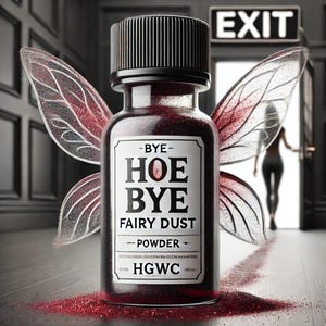 BYE HOE BYE Fairy Dust (Hot Foot Powder)  for Hoodoo,  Voodoo,  and Witchcraft | Baneful Magic for Chaos, Hexing and Removal