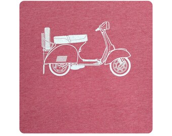 Scooters - Vintage Vespa  crew neck t-shirt