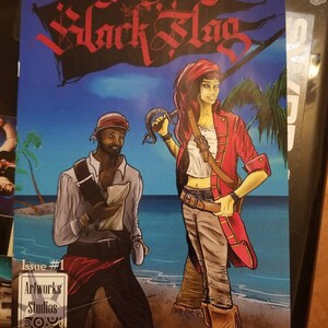 Under the Black Flag / Comic Book / #1 / Pirate Adventure / First Issue /