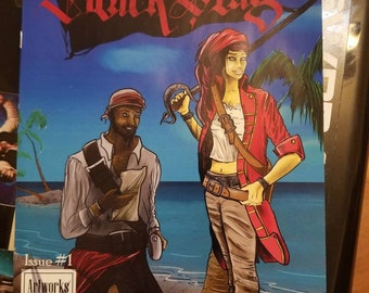 Under the Black Flag / Comic Book / #1 / Pirate Adventure / First Issue /