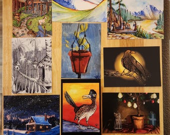 Mystery Box of Postcard Prints! (5x7")