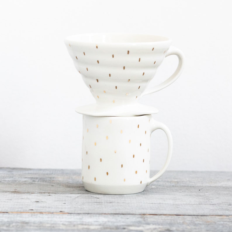 Golden Coffee Drippers Etsy