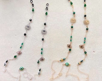 The Magnus Archives Glasses Chain - Elias Bouchard Themed