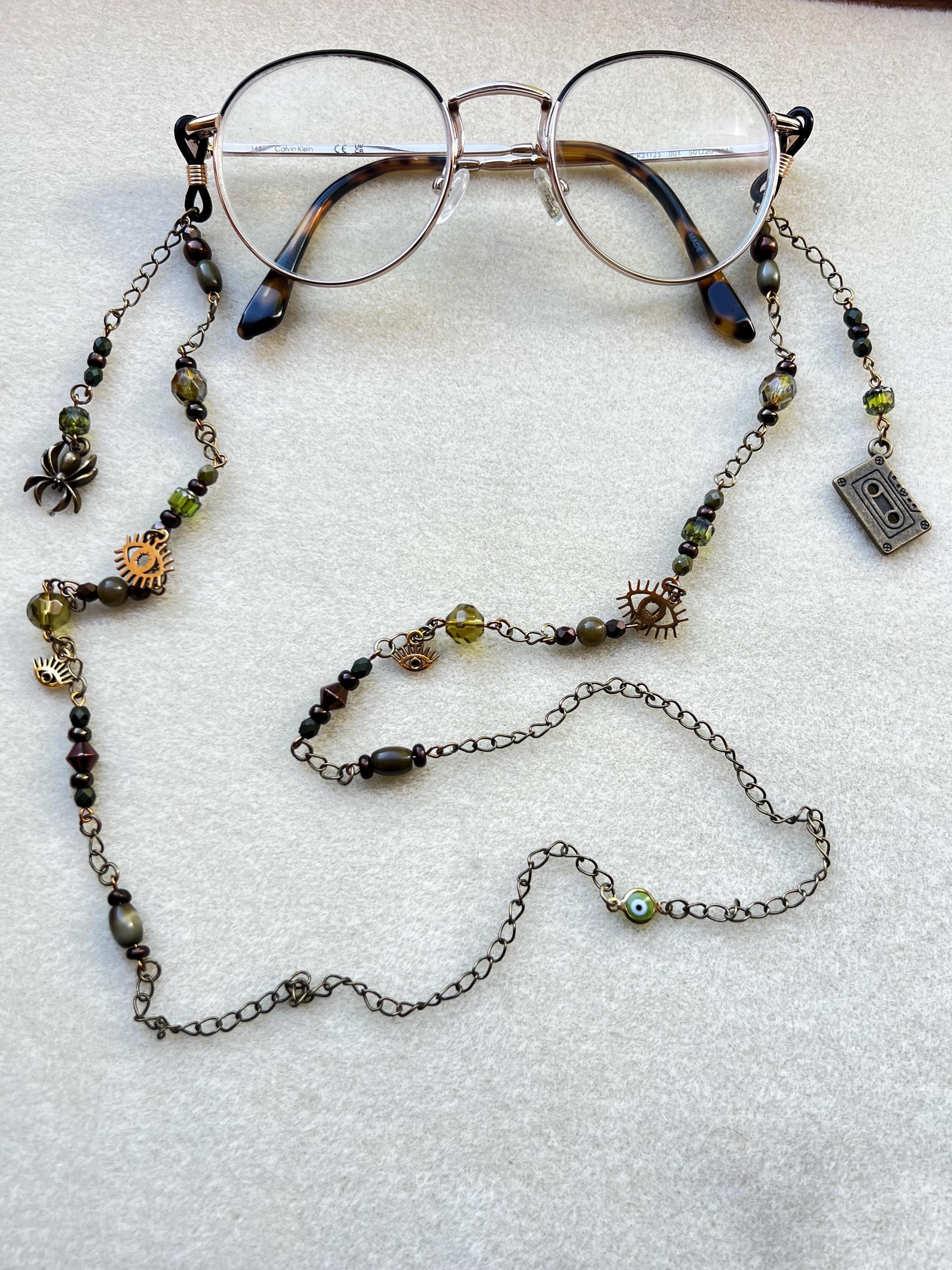 TMA Glasses Chain - Jonathan Sims/The Archivist Themed