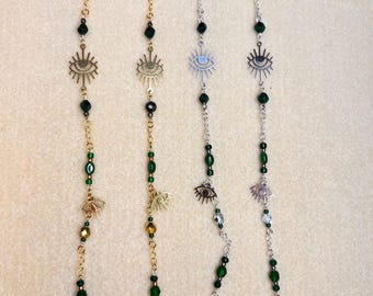 The Magnus Archives Glasses Chain - Elias Bouchard Themed