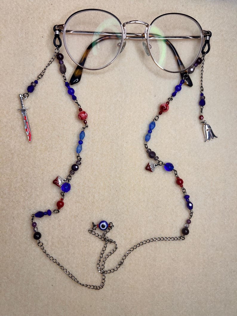 The Magnus Archives Glasses Chain - Melanie King Themed image 1