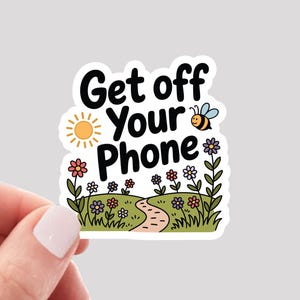 Get off the FUCKING PHONE ステッカー 6枚セット Get off Phone - Etsy