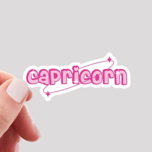Sticker signe astrologique Capricorne