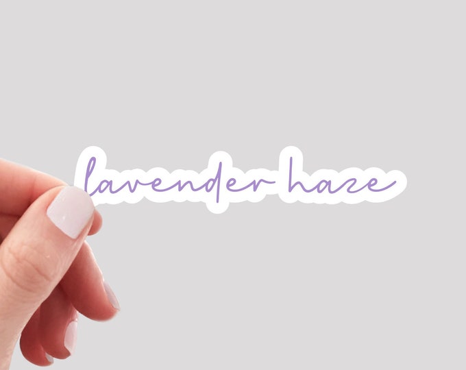 Lavender Haze Sticker