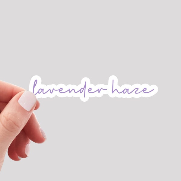 Lavender Haze Sticker