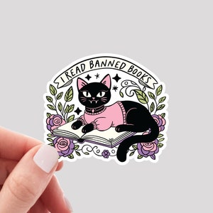 J'ai lu des livres interdits Sticker