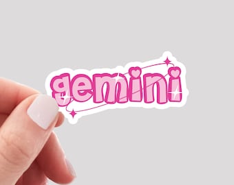 Gemini Zodiac Sticker