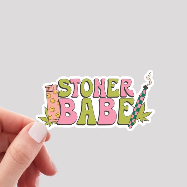 Stoner Babe Sticker