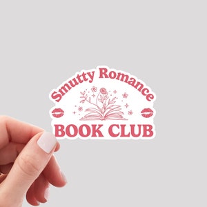 Smutty Romance Book Club Sticker