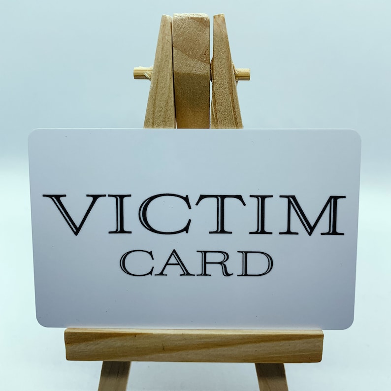 Victim Card 3.49 Buy 2 Get 1 FREE Etsy