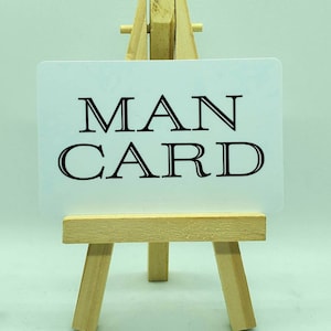The Man Card 3.49 - Buy 2 get 1 FREE!