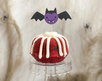 Bat cupcake toppers